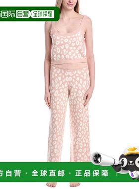 自营Sanctuary 2pc Crop Tank & Pant Pajama Set - pink 美国奥