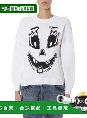 1小时内可退 香港直邮Moschino 莫斯奇诺 女士 水手领毛衣 090605