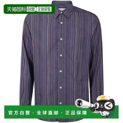 1h可退 香港直邮Paul Smith 保罗 史密斯 男士 S/C 修身衬衫 M1R0
