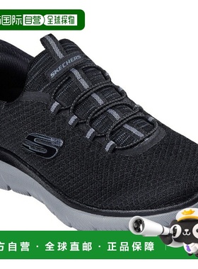 日本直邮Skechers 男士 Summits 高帮休闲鞋232457-BKCC
