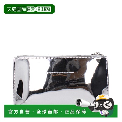 自营Maison Margiela Leather Clutch Women's Bag - gray 美国奥