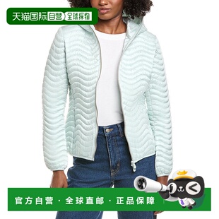 自营Save The Duck Jinnie Short Wave Quilt Jacket - blue 美国
