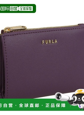 日本直邮Furla 女款钱包 两折钱包 皮革 紫色 CLASSIC S BI-FOLD