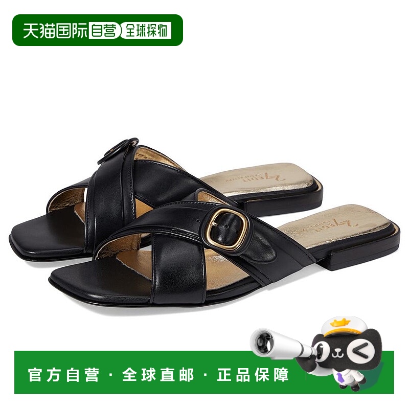 1h可退 【美国直邮】Naturalizer女士时装凉鞋平底真皮时尚舒适