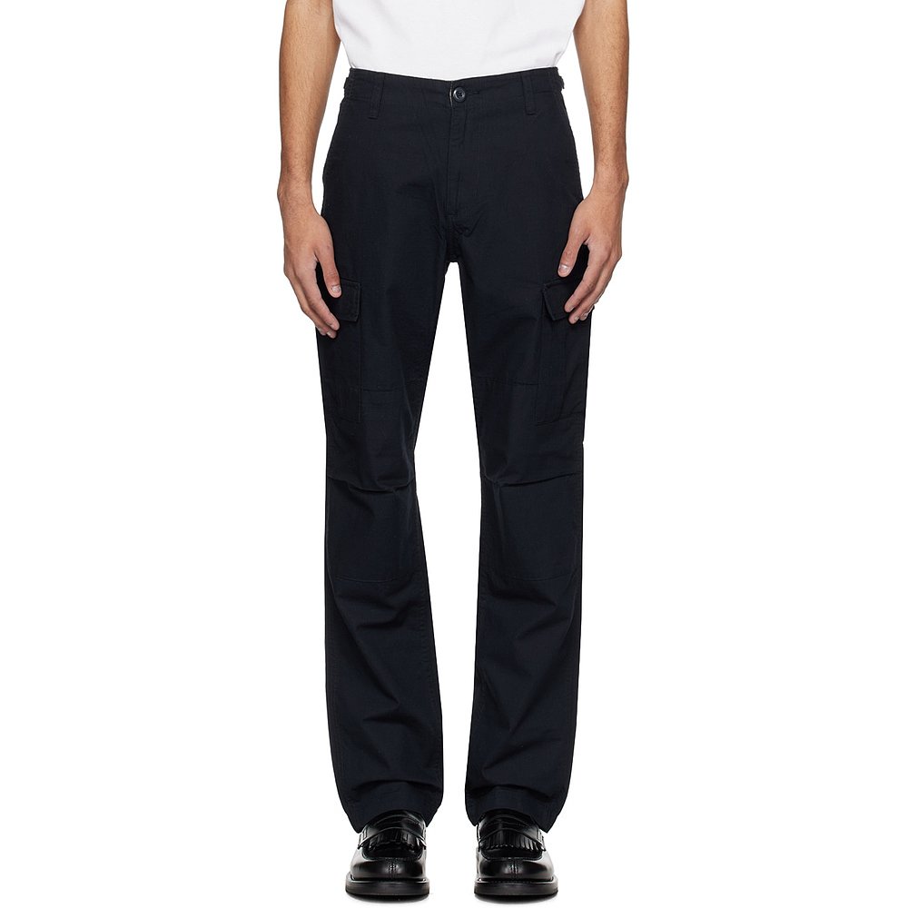 潮奢 Carhartt 卡哈特 男士 海军蓝 Aviation 工装裤 I032468