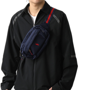 日本直邮polo ralph lauren拉夫劳伦 男包腰包骑行同款运动斜挎包
