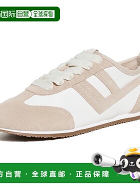 自营Free People Women's Ace Tennis Shoes, Chalk/Desert Sand