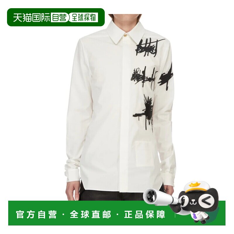 香港直邮RICK OWENS 男士衬衫 RL01F2227PEM131109 SS2026长袖图片