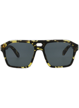 自营 philipp plein飞行员镜框醋酸纤维太阳镜 - havana havana s