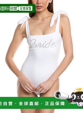 自营 Beach Riot 悉尼新娘连体泳衣 - 白色 美国奥莱直发泳装