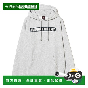 1h可退 日本直邮INDEPENDENT 男士Bar Logo印花连帽卫衣 11131160
