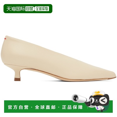 香港直邮aeyde 女士 灰白色 Clara 中跟鞋 A11PUCROP35KT01221000