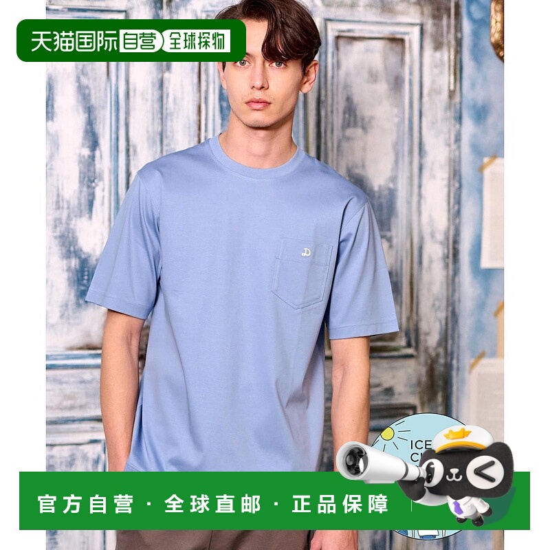 日本直邮DRESSTERIOR ICE CLEAR COTTON 口袋T恤 [DR1233EM034793