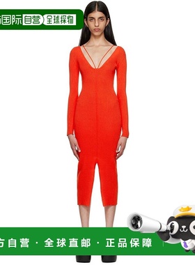 1h可退 【美国直邮】Aeron|红色 Rivoli 长裙连衣裙针织吊带