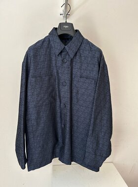 FENDI 男士夹克 FW1337ASCPF0H5A AW2024 黑色 Casual jacket