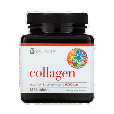 香港直发youtheory年轻原理胶原蛋白膳食补充剂补充肌肤蛋白120片