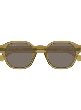 Gucci 古驰 男士 全框太阳镜 GG1730S beige米色 舒适时尚