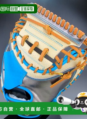 日本直邮ZETT 软式棒球手套捕手手套右手投掷专业级别BRCB30010A