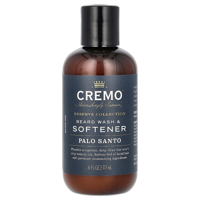 香港直邮Cremo,Reserve Collection，胡须清洗剂和软化剂，P正品