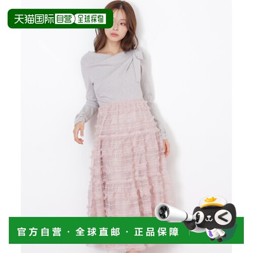 1h可退 日本直邮JILL by JILL STUART 女装 蕾丝拼接荷叶边连衣裙