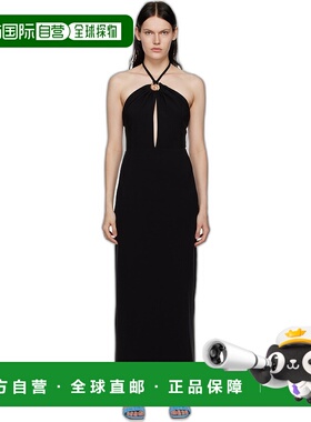 1h可退 香港直邮潮奢 Staud 女士 黑色 Abigail 连衣裙 2677852BL