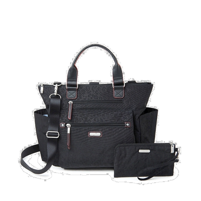 自营baggallini Women's 3-in-1 Convertible Tote Backpack with