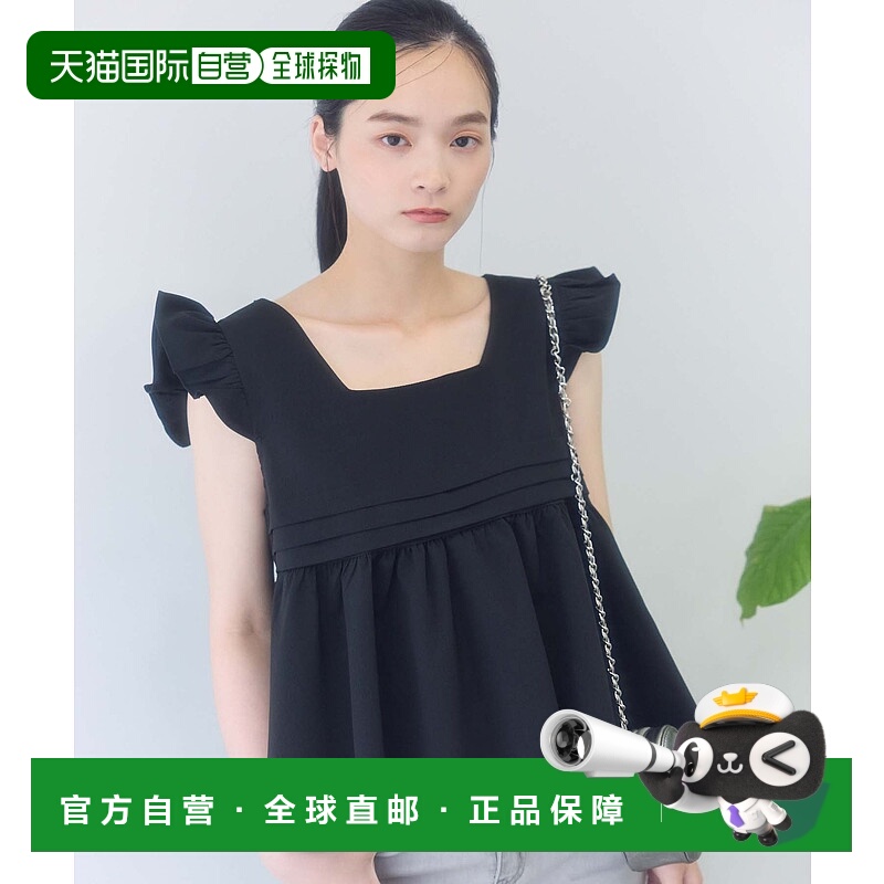 1h可退 日本直邮fifth 女士露肩无袖蓬蓬袖衬衫 ES24S0304