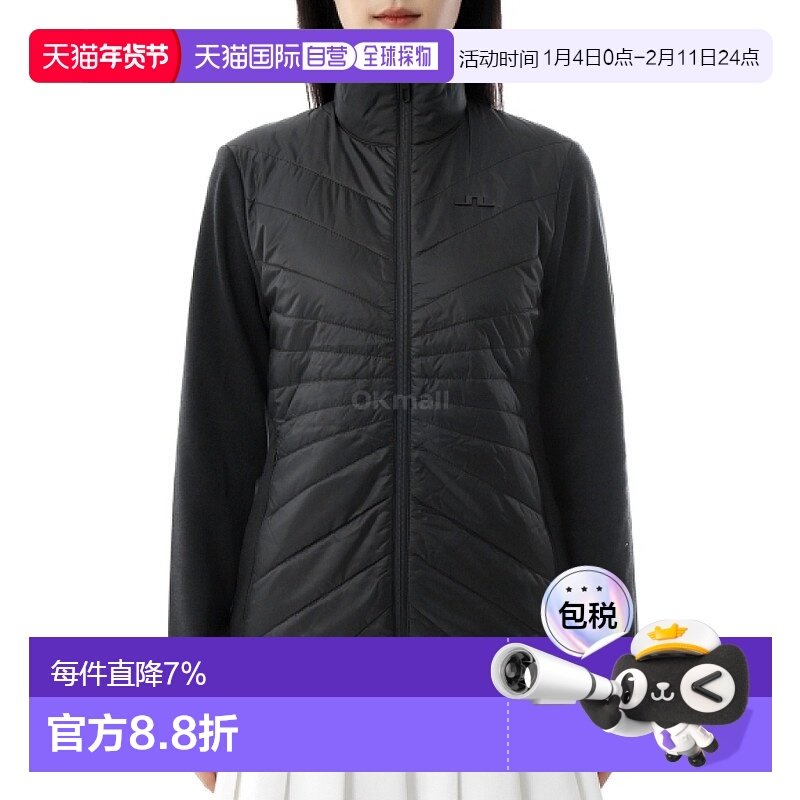 韩国直邮J.LINDEBERG Gemma 混合夹克 (AWOW13279-9999) 跳线羊毛