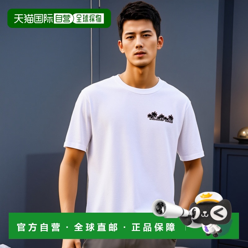 香港直邮Balmain 圆领短袖T恤 DH1EG000GD82