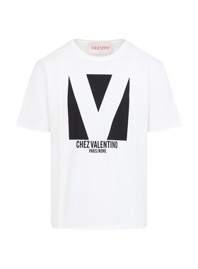 VALENTINO 男士T恤 6V3MG16PAQ9A03AVORIO SS2025