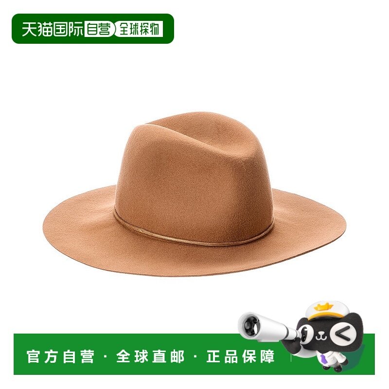 自营phenix凤凰短绒Fedora-棕色 美国奥莱直发帽子