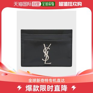 美国直邮 钱包卡包钥真皮 99新未使用 saint laurent yves