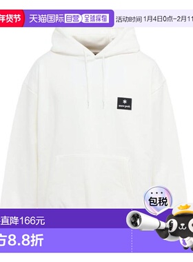 日本直邮Snow Peak 方形logo连帽运动衫 [NSD - SW - 25AU002] 运