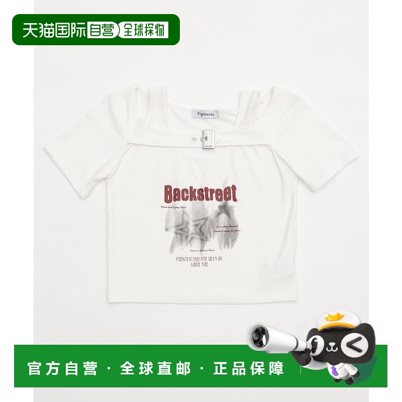 1h可退 日本直邮Figments 女士层叠设计无袖上衣 FG25SS181