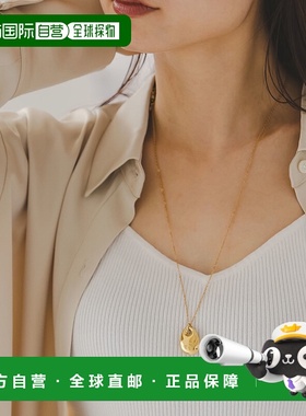 日本直邮PETIT MOMENTS 女士 Oval Charm Necklace 时尚椭圆吊坠