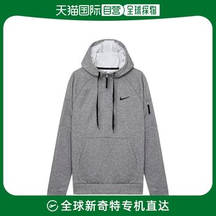 韩国直邮Nike耐克连帽卫衣男女同款 柔软深灰色 徽标保暖舒适时尚