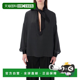 1h可退 香港直邮Tom Ford 汤姆 福特 女士 Lavalliere 波尔卡圆点