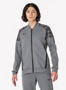 日本直邮MIZUNO 弹力运动夹克男士训练服上衣 32MCA05506