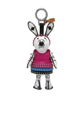 MCM 男士钥匙扣 MYZ6SXL30WT 灰色 兔子钥匙扣