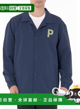 【日本直邮】彪马男士高尔夫 PC 弹力教练夹克 630311 藏青