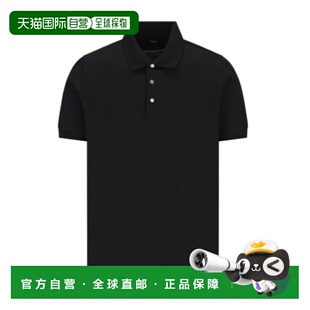 Men 香港直邮FENDI 衫 Polo crov 压纹短袖