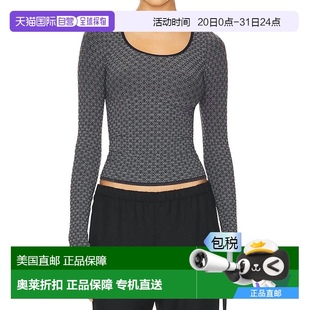 上衣 自营 黑色情书长袖 free 美国奥莱直发 people黑色