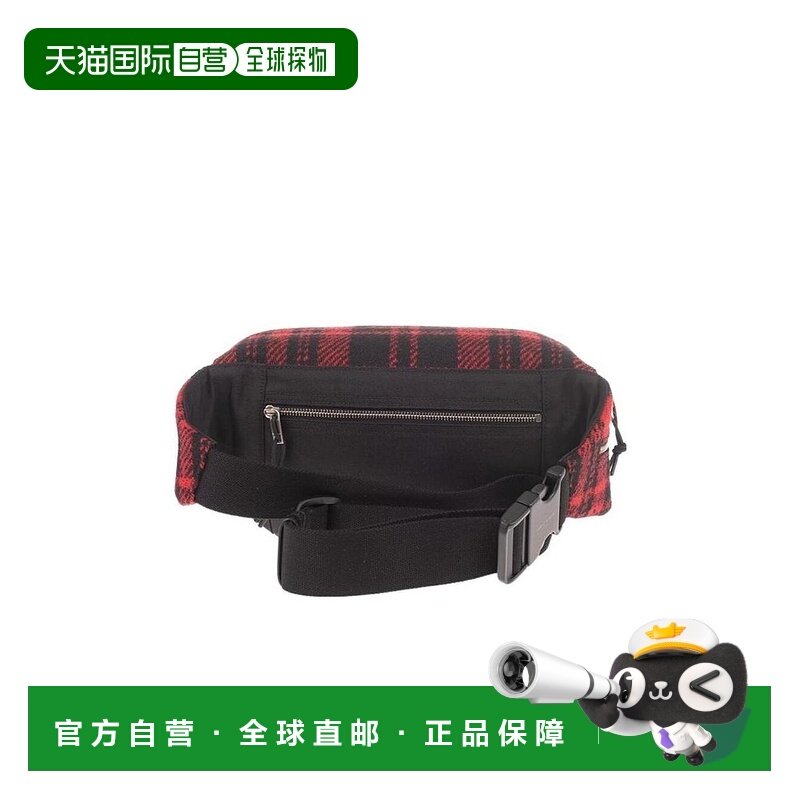 香港直邮Saint Laurent Nuxx 格纹腰包 581375GKPBF斜挎包单肩包,箱包皮具/热销女包/男包,男士包袋,淘宝优惠券,粉丝福利购,淘宝优惠卷