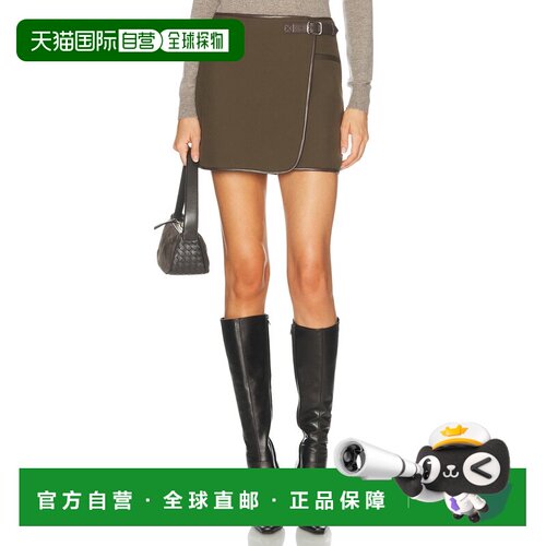 香港直邮Simkhai/Sheridan女士迷你裙半身裙A字裙 【付后1h可退】