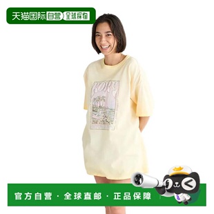 日本直邮ROXY SURFING HORIZONS T恤 [25SPRST251074SUN] 女士T恤