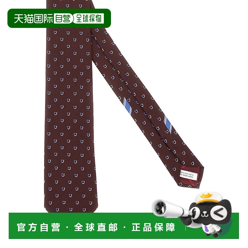 欧洲直邮ferragamo 男士 领带