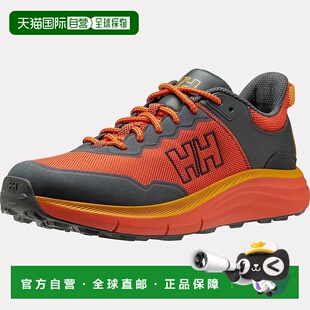 自营欧洲直邮Helly Hansen 男士橙色聚酯坎塔布里亚鞋轻便舒适百