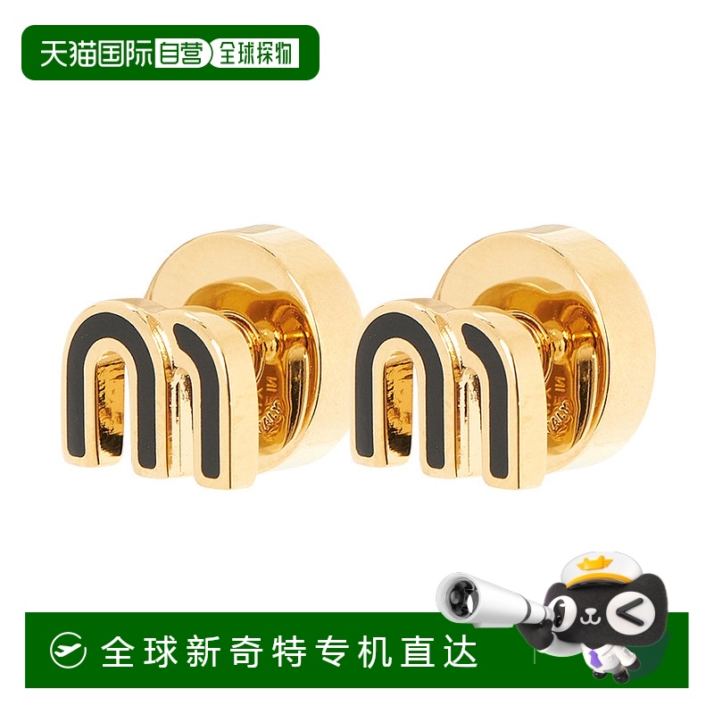 1h可退 韩国直邮miumiu 女士 耳环