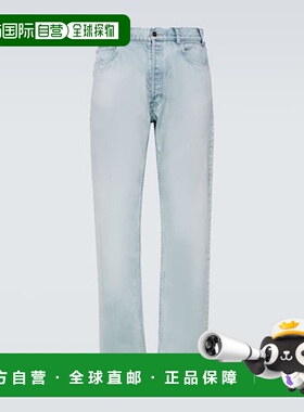 1h可退 香港直邮潮奢 The Row 男士 Burt 直筒牛仔裤 blue蓝色 舒