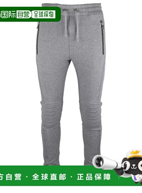 1h可退 香港直邮Balmain 巴尔曼 男士 WH1OB030 B141 运动长裤 WH